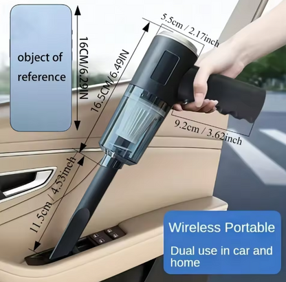 Wireless Vacuum Cleaner Dual Use for Home and Car 120W High Power Powerful Vacuum Cleaner